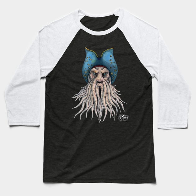 Davy Jones Baseball T-Shirt by The Art of Sammy Ruiz